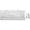 Set klávesnice a myši Logitech MK650 Combo For Business - Off-White, CZ/SK (920-011034)