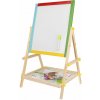 Kruzzel Multifunkčná obojstranná tabuľa pre deti 42 x 35 cm