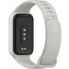 eses Silikónový remienok s rámčekom pre Xiaomi Smart Band 9 Active - Sivý