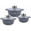 Súprava hrncov Zilner Premium ZILNER hliníková 6 ks