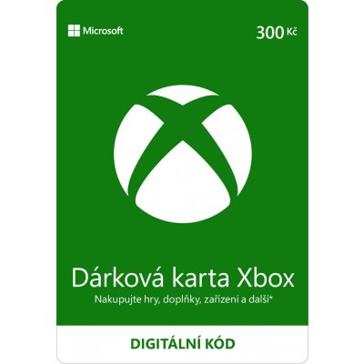 Microsoft Xbox Live darčeková karta 300 Kč