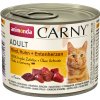 Animonda Carny Adult - Hovädzie, kura a kačacie srdcia 200g