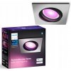 Očká štvorcové Philips Hue strieborné