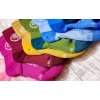 SURTEX AEROBIC 80% merino vlnené ponožky pre deti - Šedé, 24 - 26