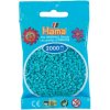 HAMA MINI zažehlovací korálky - AZUROVĚ MODRÉ - 2 000 ks