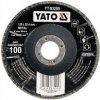 Yato Kotouč lamelový korundový 125 x 22,2 mm P100 YT-83295