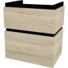 Kúpeľňová skrinka pod umývadlo Devo Viva 2.0 dub halifax biely 59 x 66 x 44 cm VV2-SU2S59x66-P29