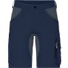 James & Nicholson Kraťasy JN 1811 Slim Line, elastické COT021811q80n3-navy/carbon 48 Navy/šedá