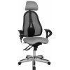 Topstar Topstar - obľúbená kancelárska stolička Sitness 45 - šedá, plast + textil + kov