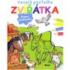 Veselá pastelka - zvířata