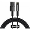 Baseus CALWJ-01 Tungsten Gold kábel Lightning 2.4A 1m Black