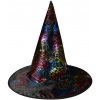 Klobúk čarodejnícky s potlačou pavučiny pre dospelých