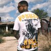 Yakuza tričko pánske Hell Regular TSB 25026 white Farba: biela, Veľkosť: XL