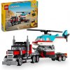 LEGO® Creator 31146 Nákladiak s plochou korbou a helikoptéra (LEGO31146)