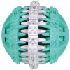 Trixie Denta Fun lopta s mätou zelená/biela 7 cm