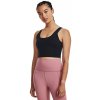 Tielko Under Armour Meridian Fitted Crop Tank Black XL XL