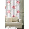 Záves dekoračný, OXY Magnolie, červená, 150 cm 150 cm