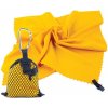 NEMO Rychleschnúci uterák 40 x 40 cm, žltý s karabínou SPOKEY