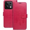Puzdro Mezzo Book Xiaomi Redmi Note 13 5G, vzor dreamcatcher - červené