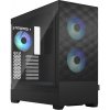 FRACTAL DESIGN skříň Pop Air RGB Black TG Clear Tint, 2x USB 3.0, bez zdroje, ATX FD-C-POR1A-06