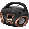 Adler AD 1181 Boombox CD-MP3 USB FM Rádio AUX Čierna Meď