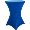 TENTino Elastický obrus EXTREME na koktejlový bistro stôl 70-80 cm VIAC FARIEB Farba obrusu: MODRÁ / ROYAL BLUE