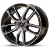 Alu disk Keskin KT21 BFP 7,5x17 5x108 ET45 čierny leštený