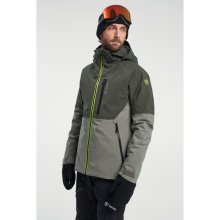 Tenson Yoke Ski jacket sivá/zelená