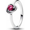 PANDORA prsten Růžový kruh věčnosti 50 192993C10-50