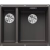 Drez polokomorový Blanco SUBLINE granitový sivý