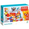 Puzzle Doprava: Hrdinové hasiči 30 dílků