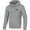 Pitbull West Coast pánska mikina s kapucňou Small Logo grey