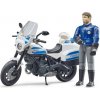 Bruder 62731 Policejní motocykl Ducati s policistou