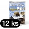Taste of the Wild Pacific Stream Canine konzerva 12 x 390g
