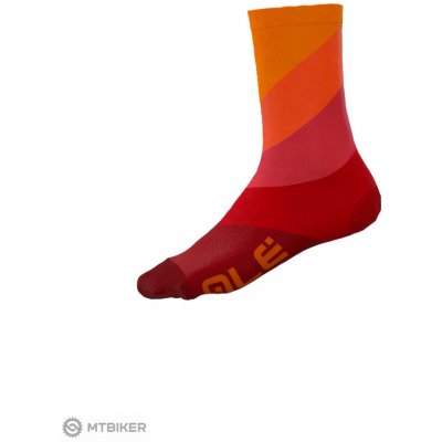 Alé DIAGONAL DIGITOPRESS ponožky červená