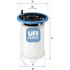 Palivový filter UFI 26.079.00