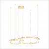 EUlight Závesné LED svietidlo Elegance, 2x LED 72w, 4000k, g