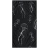 DecoKing Luxusná plážová osuška JELLYFISH 90 x 180 cm