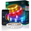 Smart LED pásik 24V 30LED/m IP44 12W RGB NOUS F6 5m Bluetooth Tuya