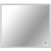 Zrkadlo do kúpeľne s osvetlením Square LED 65 x 80 cm s vypínačom a podložkou proti zahmlievaniu