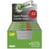 Alkalická batéria GP Super AAA (LR03), 288 ks, displej box