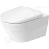 DURAVIT - D-Neo Závesné WC, Rimless, biela 2577090000