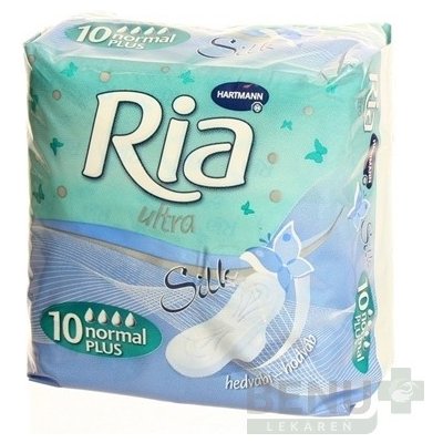 Ria Ultra Silk Normal Plus hygienické vložky 10 ks