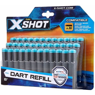 X-SHOT náhradné náboje tmavé 36 ks