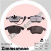 ZIMMERMANN Sada brzdových platničiek kotúčovej brzdy 24333.900.1