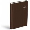 Diář 2026 D801 PVC dark brown