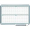 4 mesačná plánovacia tabuľa, magnetická, 90x60 cm, VICTORIA VISUAL