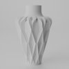 Váza Lunor Farba produktu: Biela, Výška vázy: S-170mm