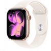 Apple Watch Series 11 GPS 42mm Rose Gold Aluminium Case with Light Blush Sport Band - S/M