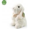Rappa Plyšový králik biely stojaci 18 cm ECO-FRIENDLY